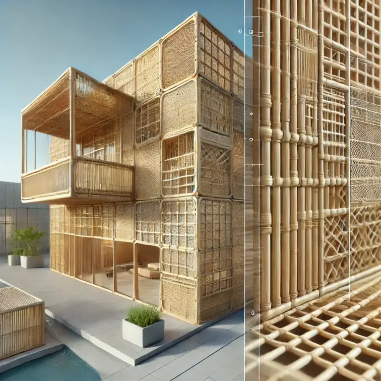 Rattan als nachhaltiger Baustoff: Forschung, Potenzial und Praxisbeispiele